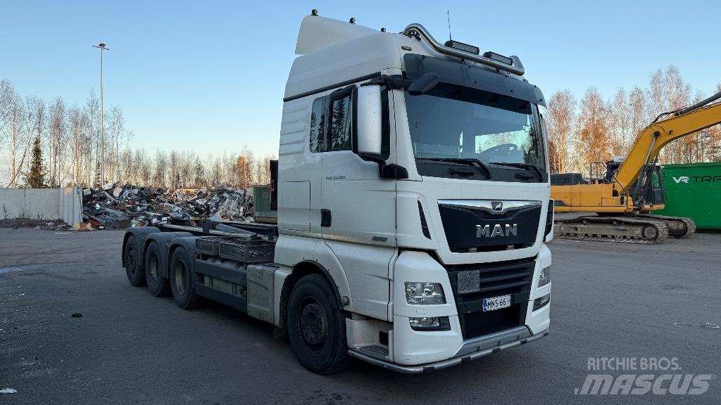 MAN TGX 35.580 工程吊钩车
