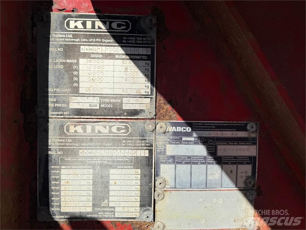 King PPV Lavetti 低平板半挂车