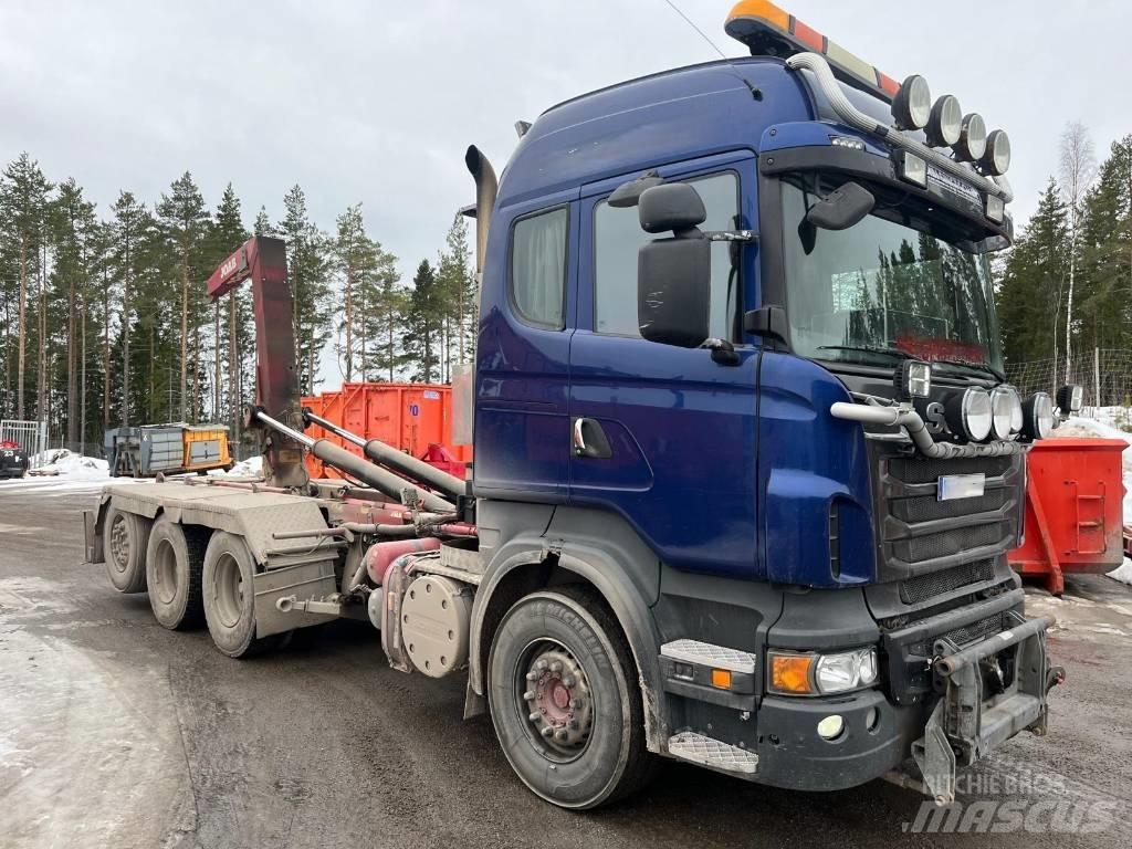 Scania R 500 工程吊钩车