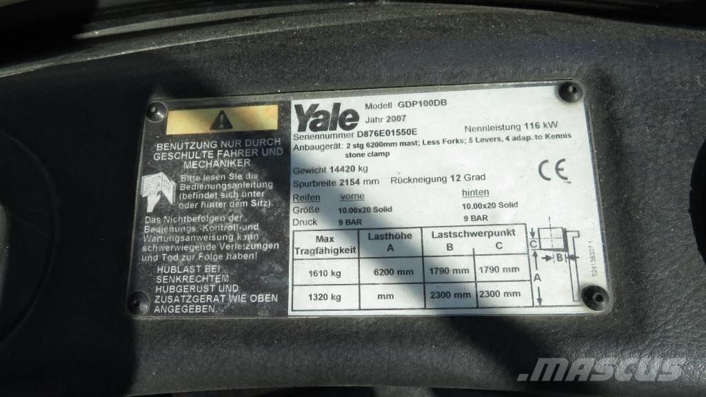 Yale GDP 100 DB 柴油叉车