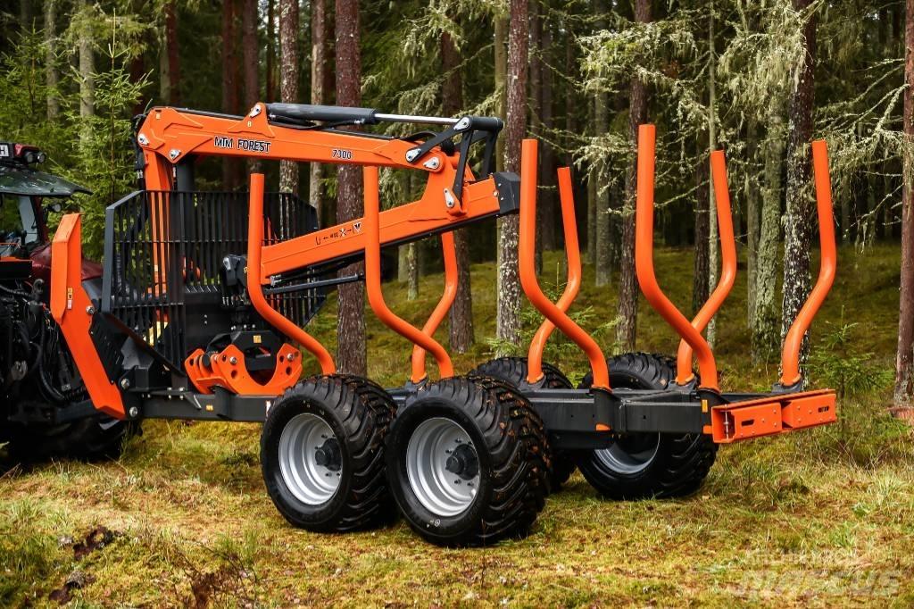  MTM 14T 7300 林业拖车