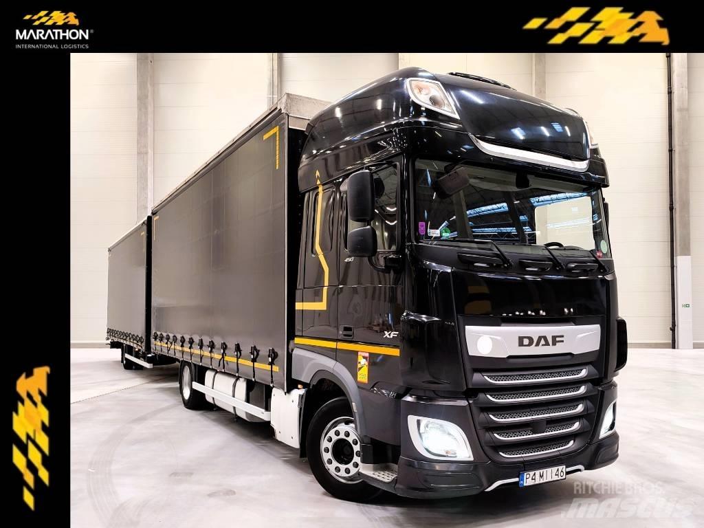 DAF XF 450 篷布货车