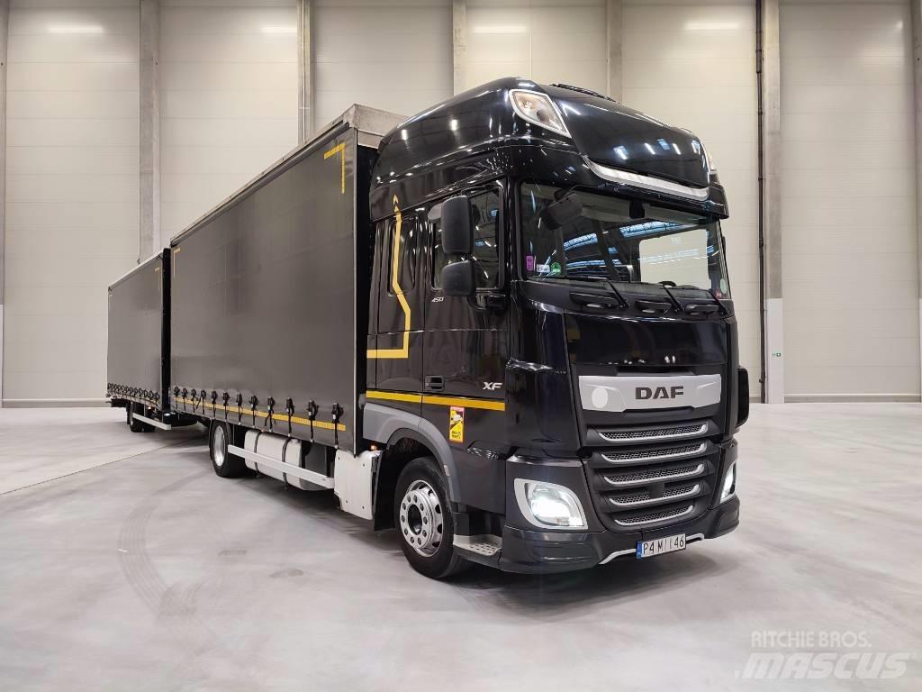 DAF XF 450 篷布货车