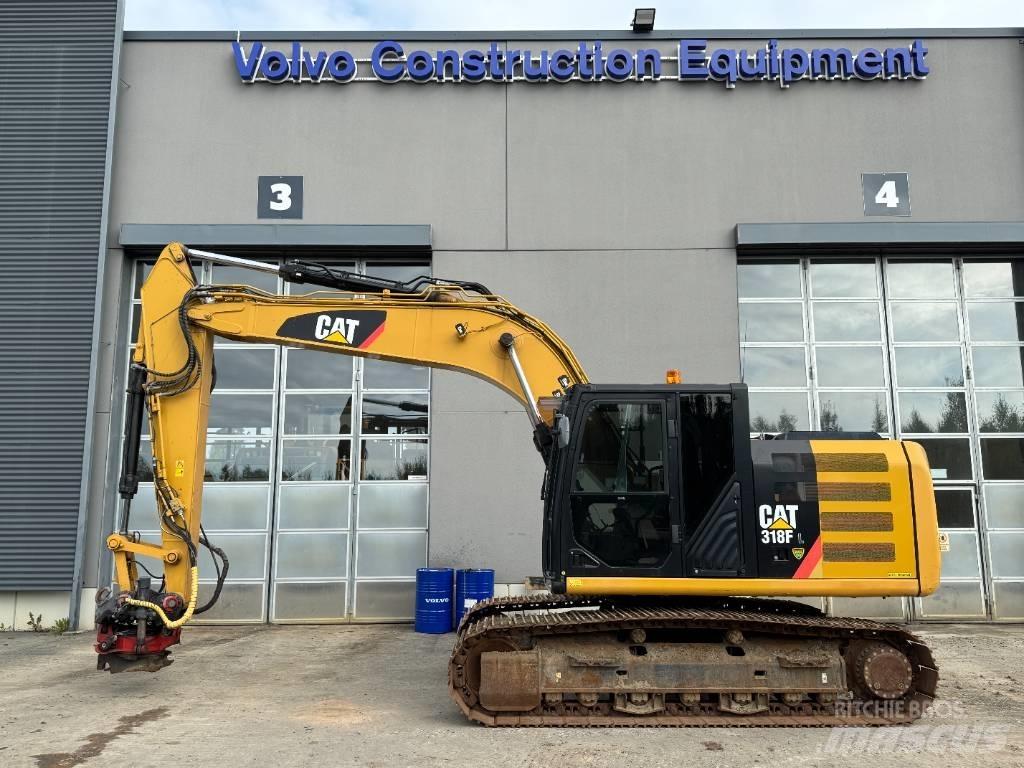 CAT 318 FL 履带挖掘机