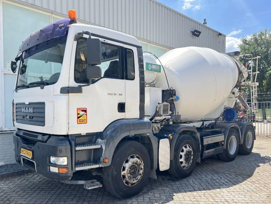 MAN TGA 32.360       9m3 混凝土搅拌车