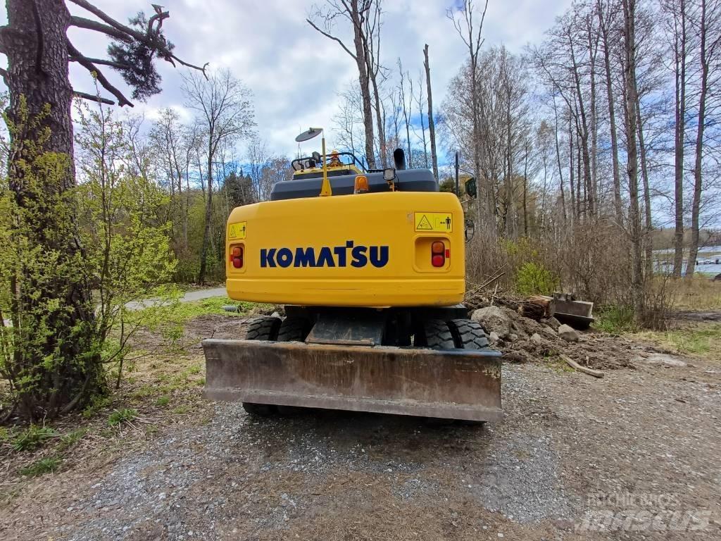 Komatsu PW 160-7E0 轮式挖掘机