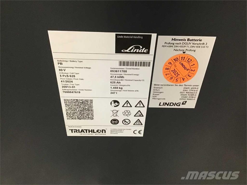 Linde E35L 电动叉车