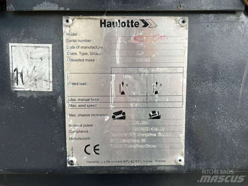 Haulotte HA16RTJ PRO 曲臂高空工作平台