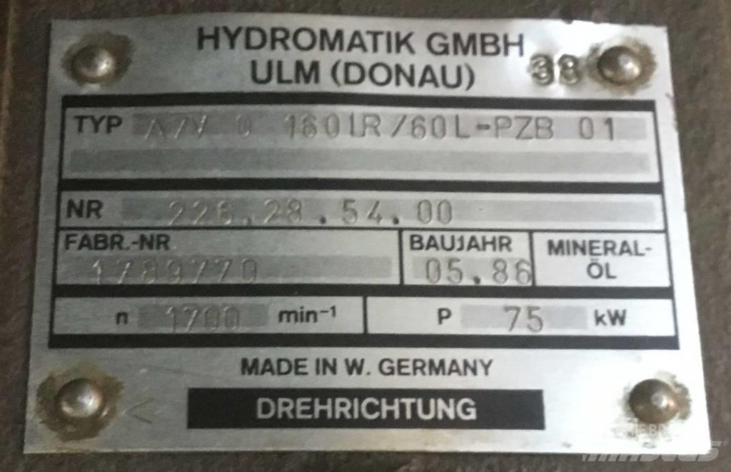 Hydromatik A7V0160LR 液压