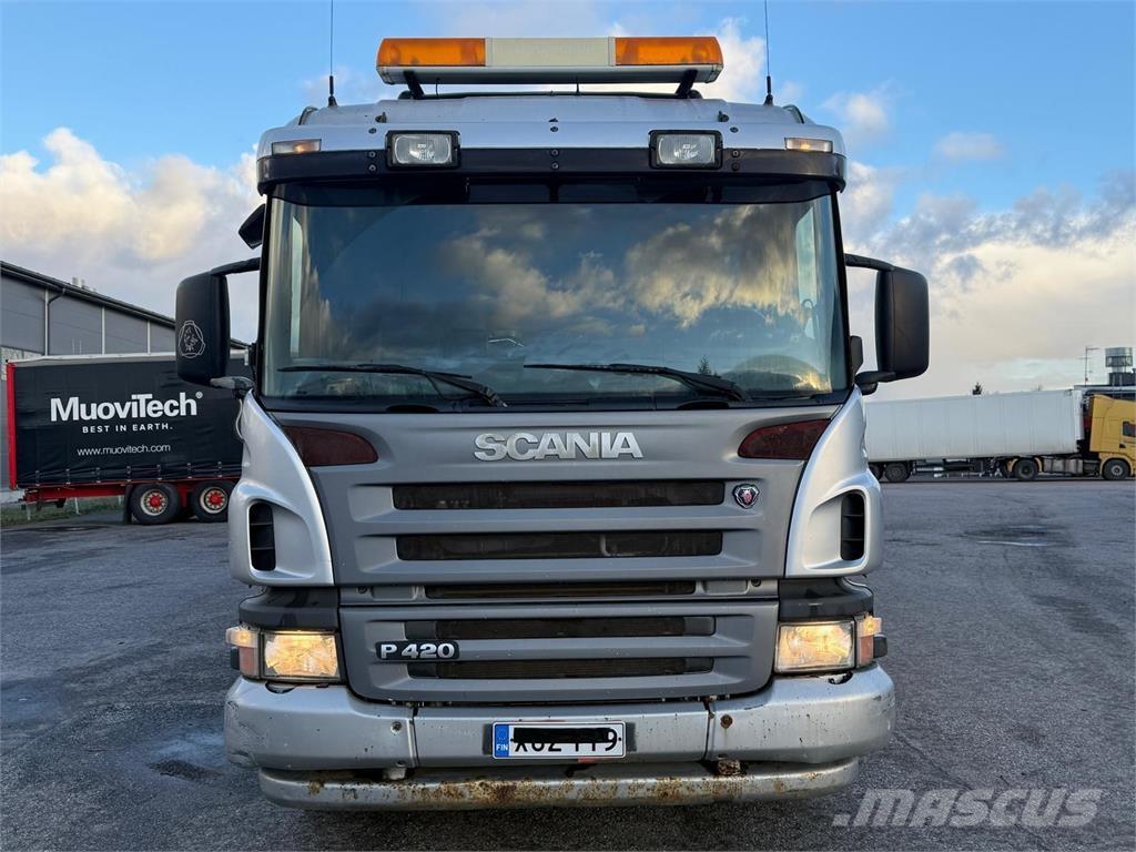Scania P420 8x4 混凝土搅拌车