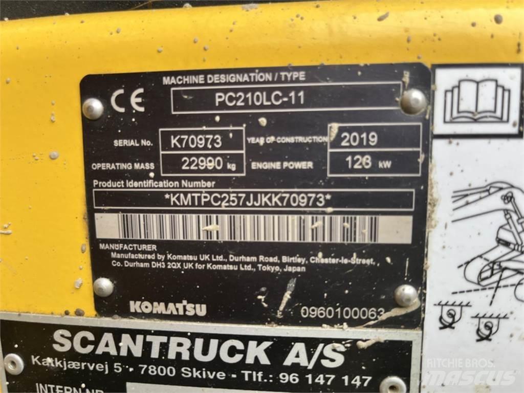 Komatsu PC210LC-11 履带挖掘机