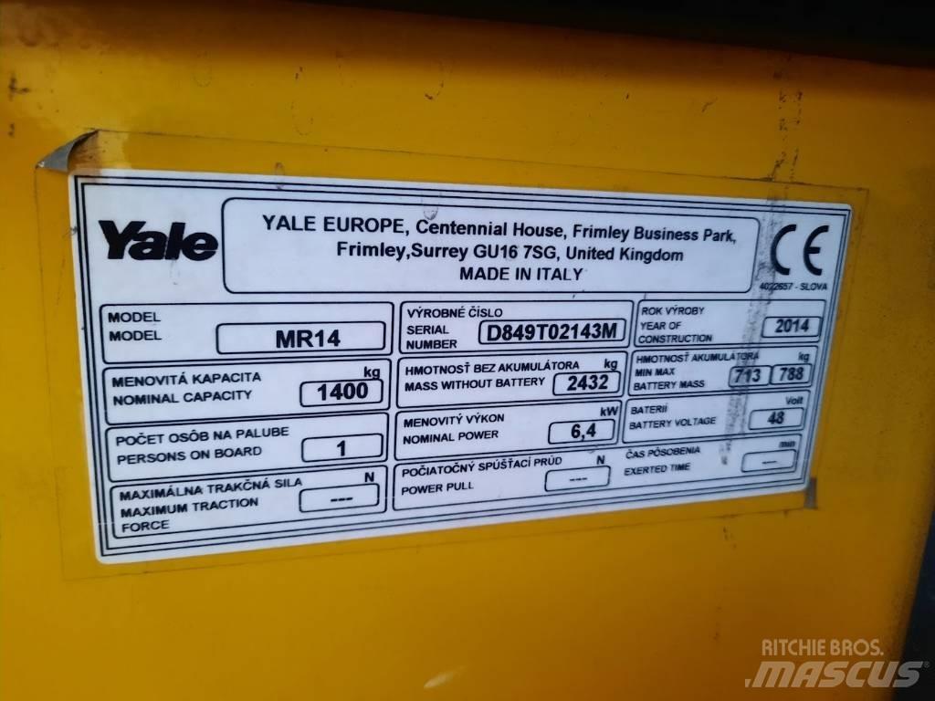 Yale MR14 前移式叉车