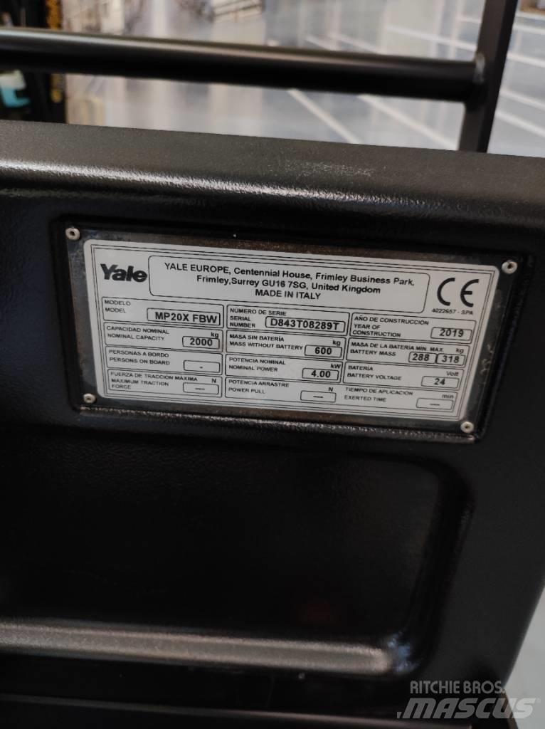 Yale MP20X 电动搬运车