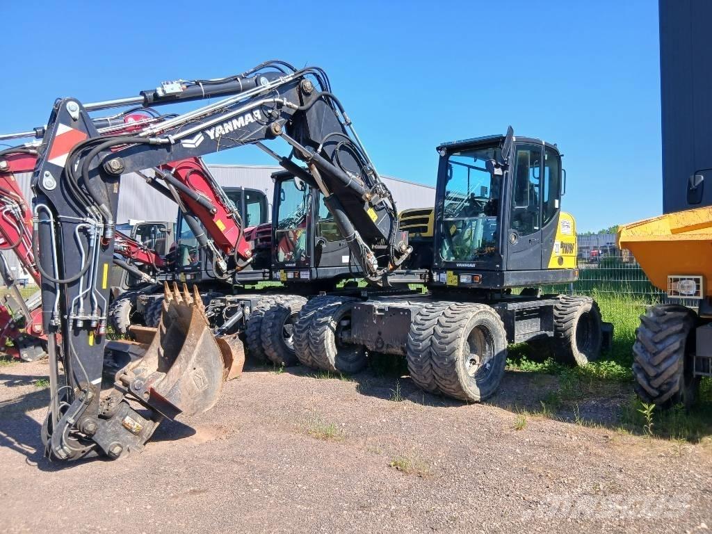 Yanmar B 110 W 轮式挖掘机