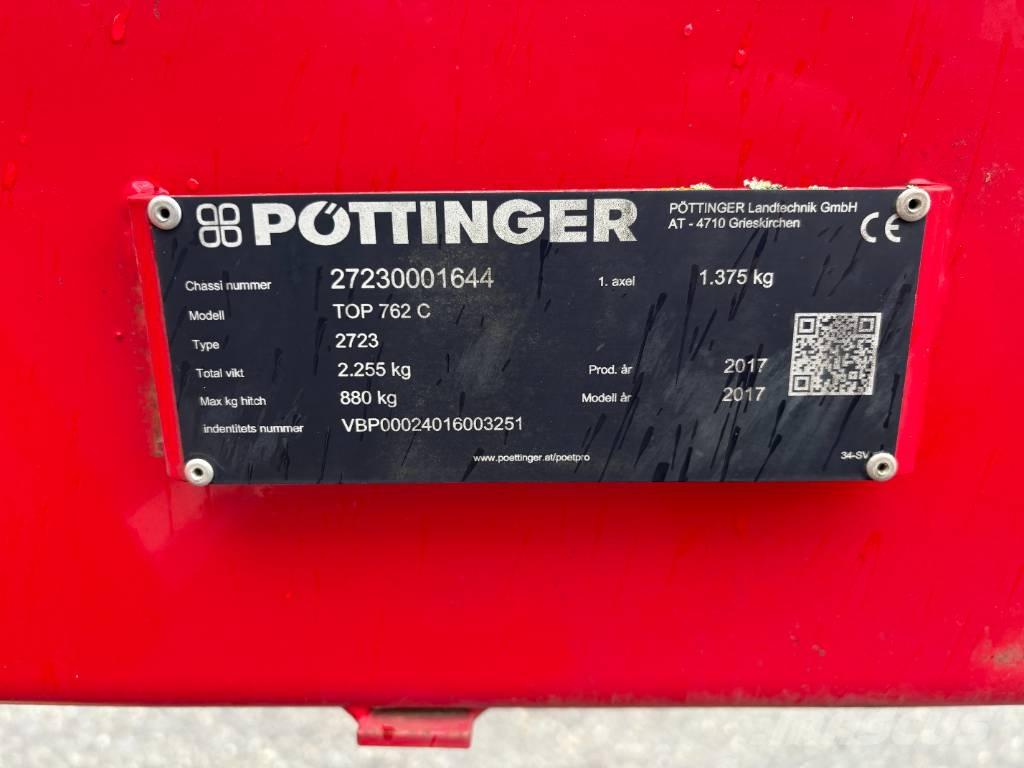 Pöttinger Top 762 C 料堆整形机