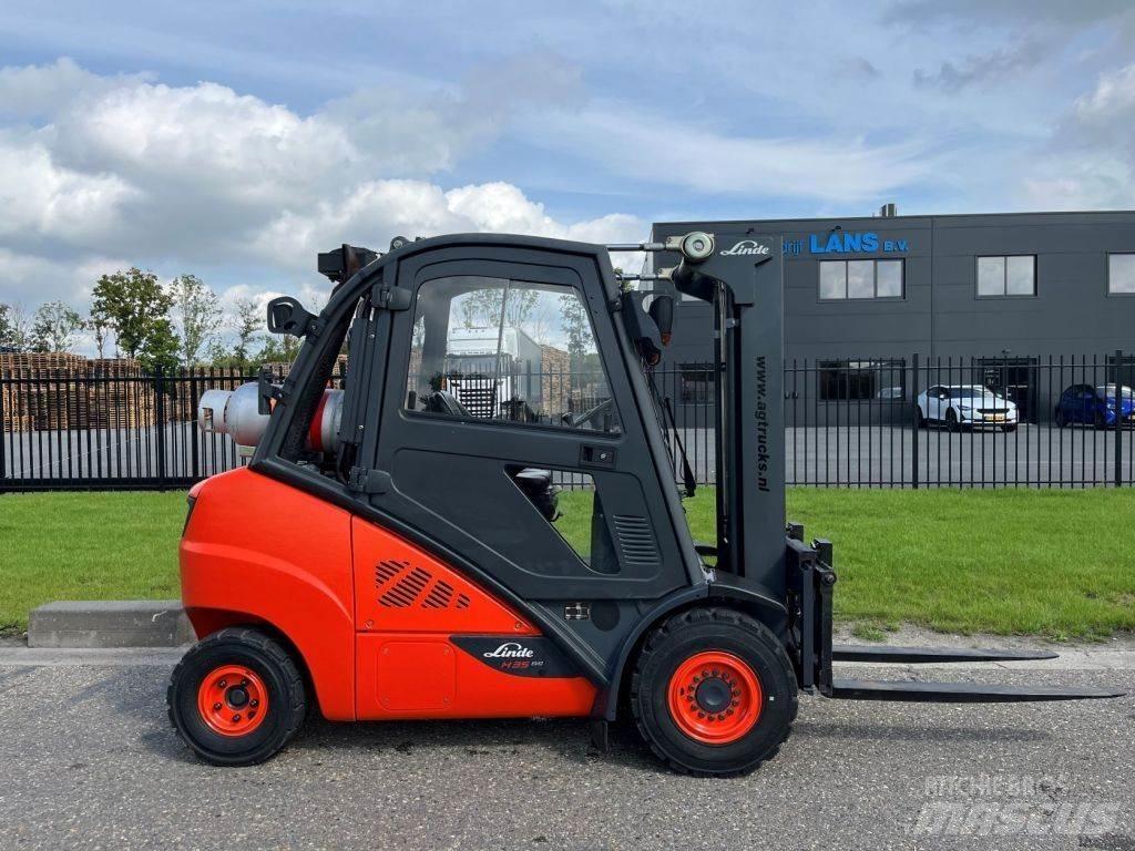 Linde H35T-02 天然气叉车
