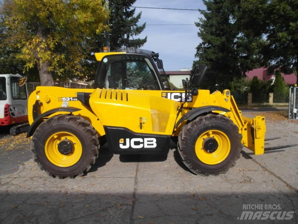 JCB 531-70 伸缩臂叉装车|叉装车