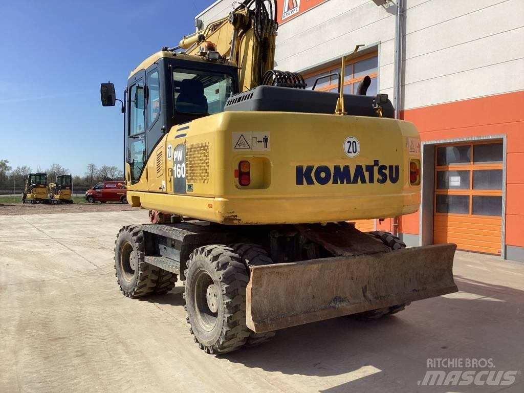 Komatsu PW 160-7E0 轮式挖掘机