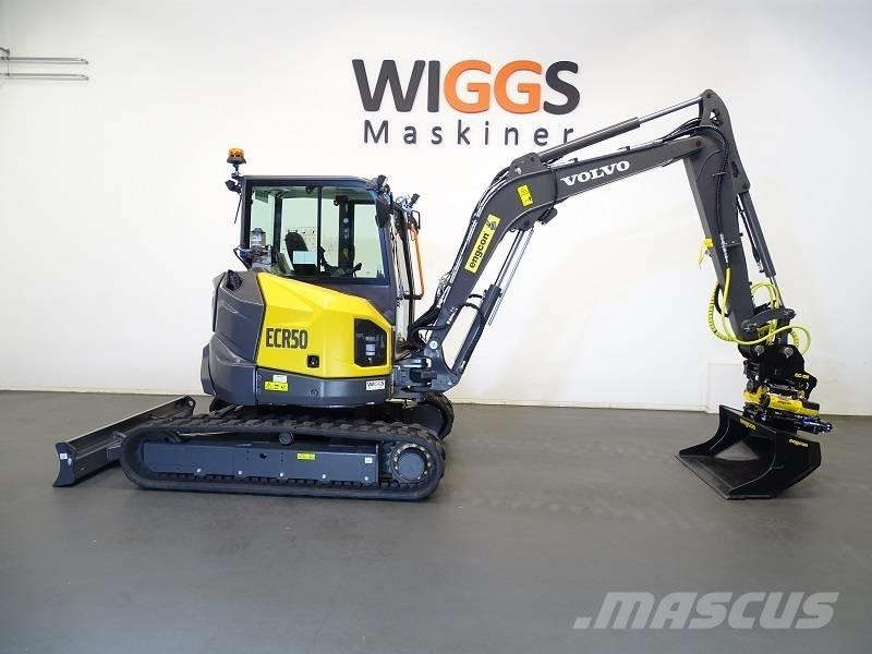Volvo ECR50F 小型挖掘机