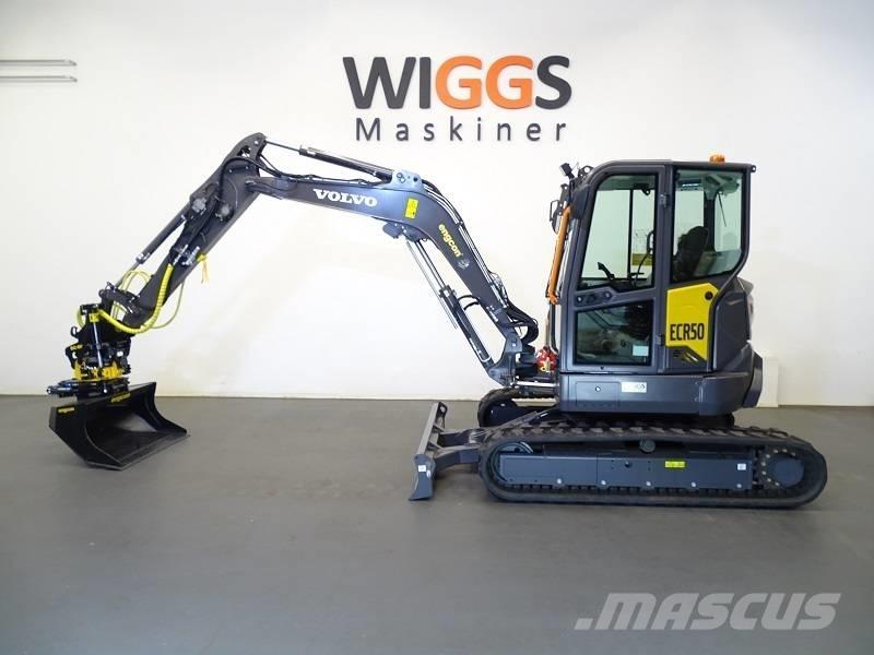 Volvo ECR50F 小型挖掘机