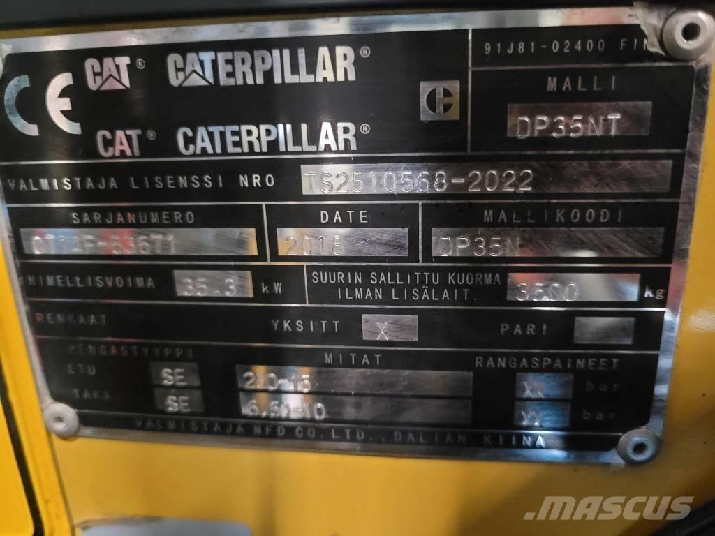 CAT DP 35 N 柴油叉车