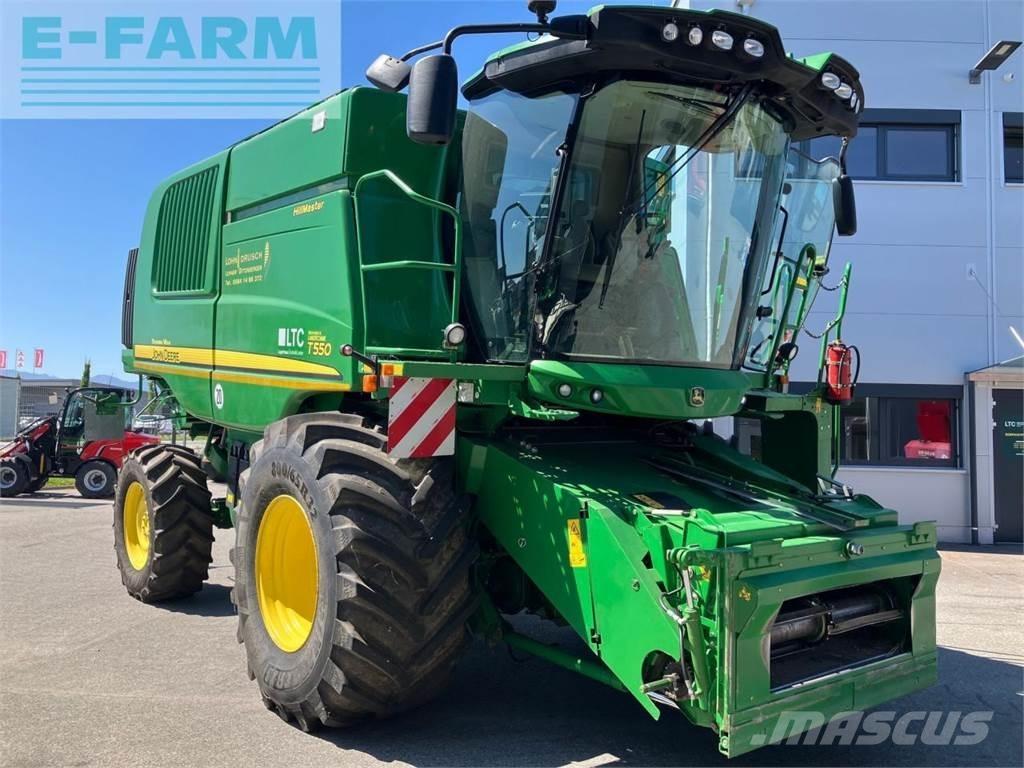 John Deere T550 HM 联合收割机