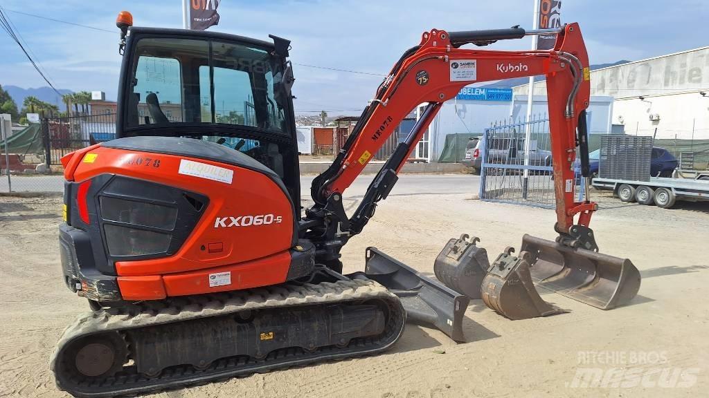 Kubota KX 060-5 小型挖掘机
