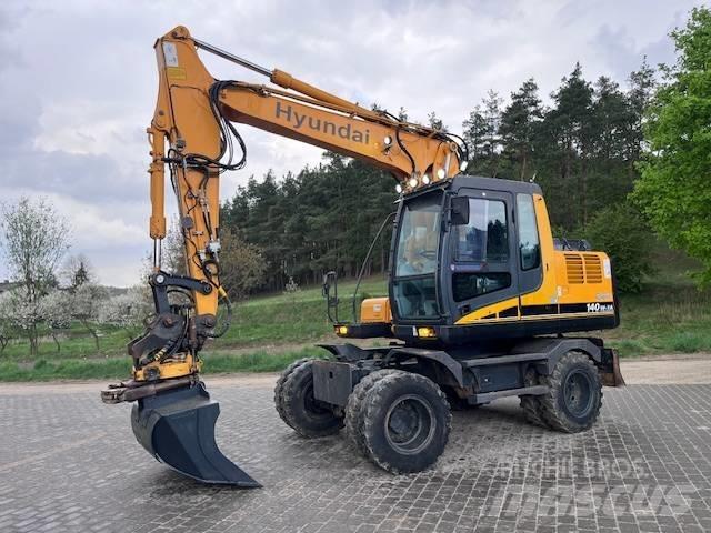 Hyundai Robex 140 W 轮式挖掘机