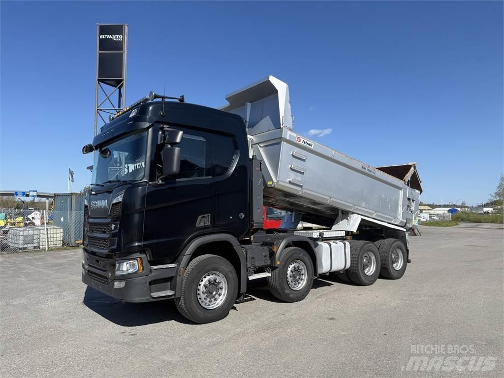 Scania R580 8X4 自卸式货车