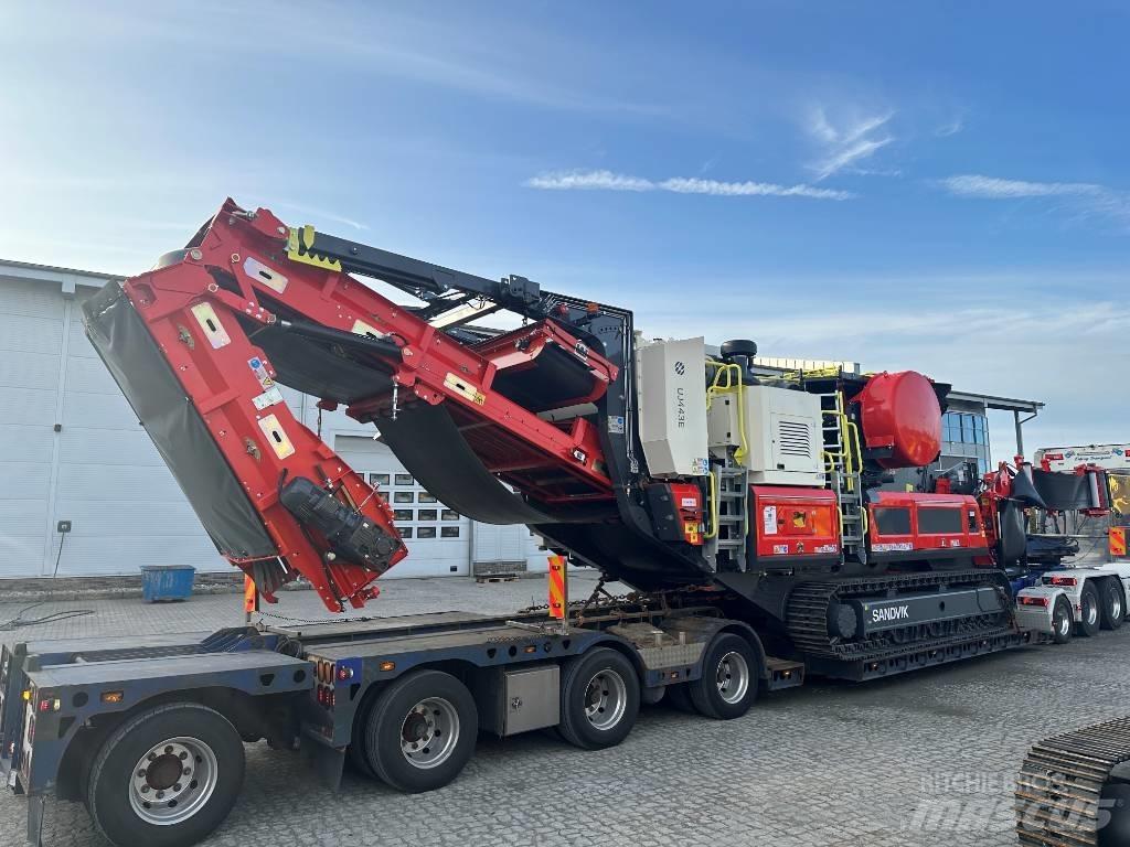 Sandvik UJ443e 移动式破碎机