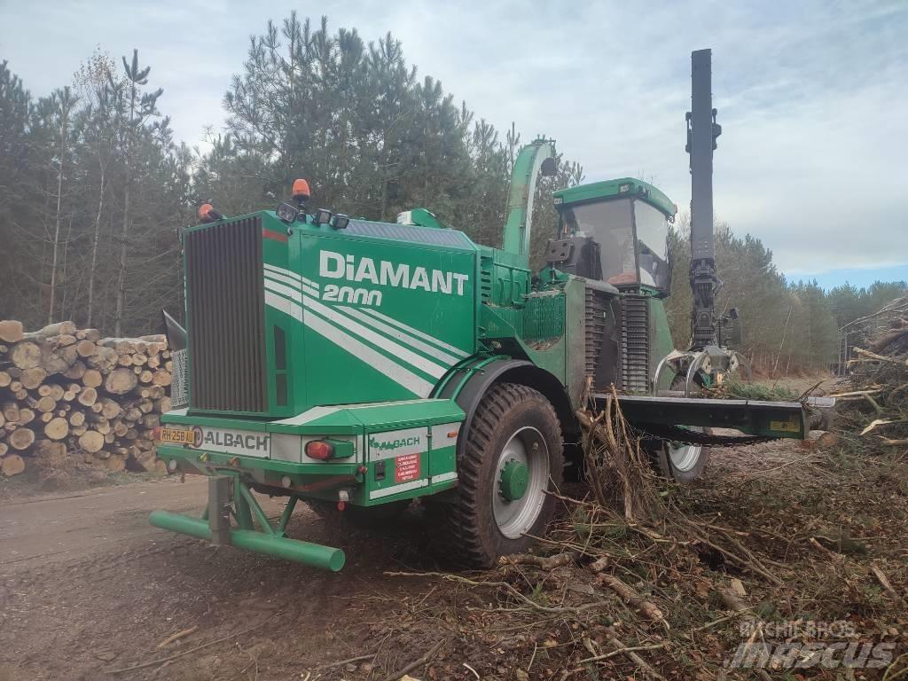 Albach Diamant 2000 木材削片机