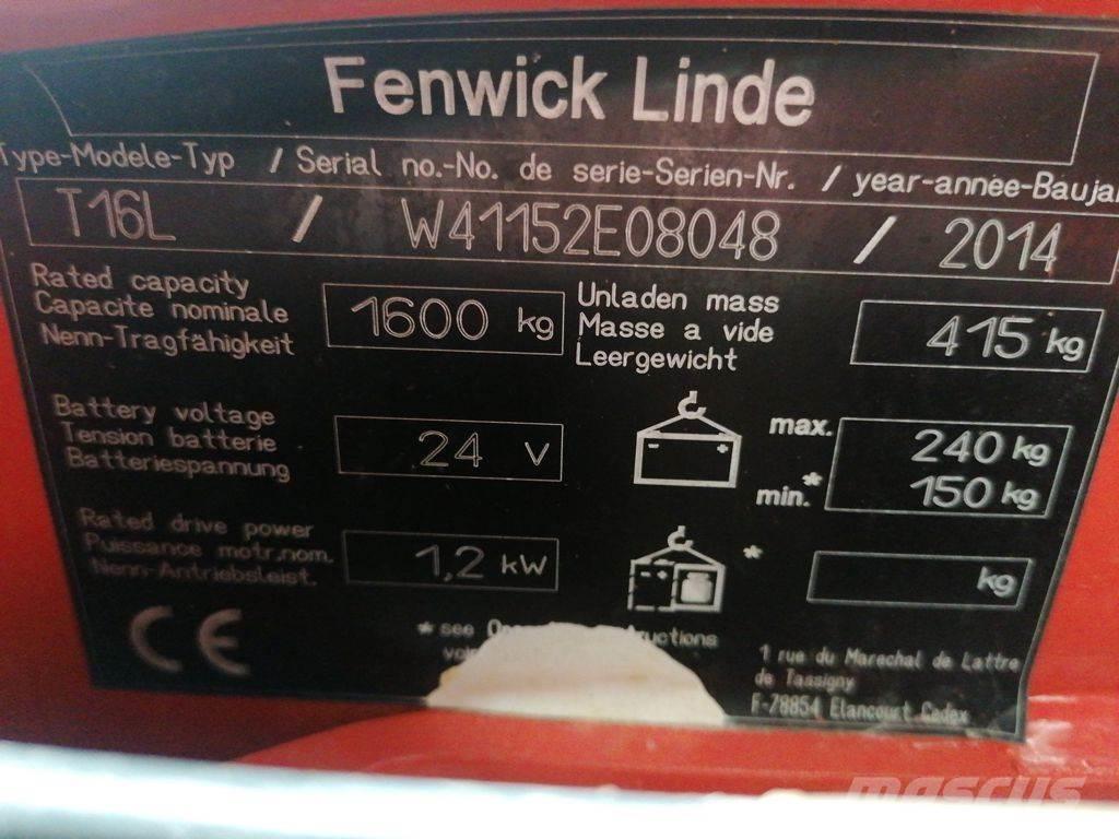 Linde T16L 手摇升降机