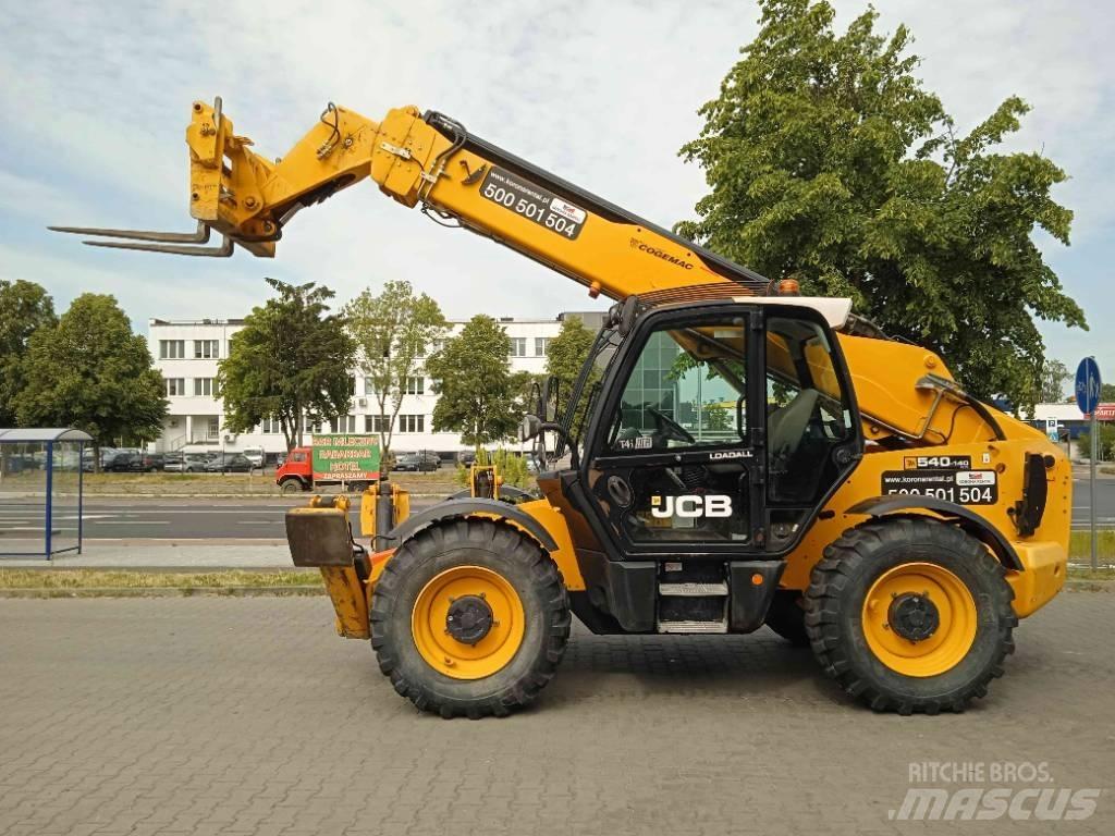 JCB 540-140 伸缩臂叉装车|叉装车