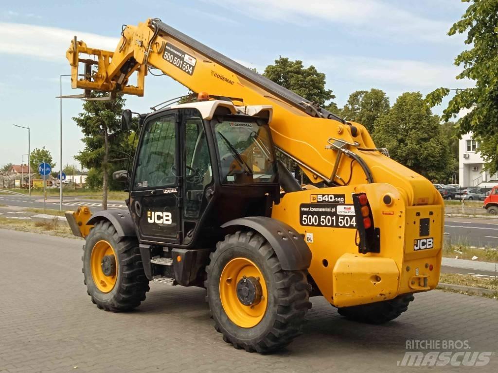 JCB 540-140 伸缩臂叉装车|叉装车