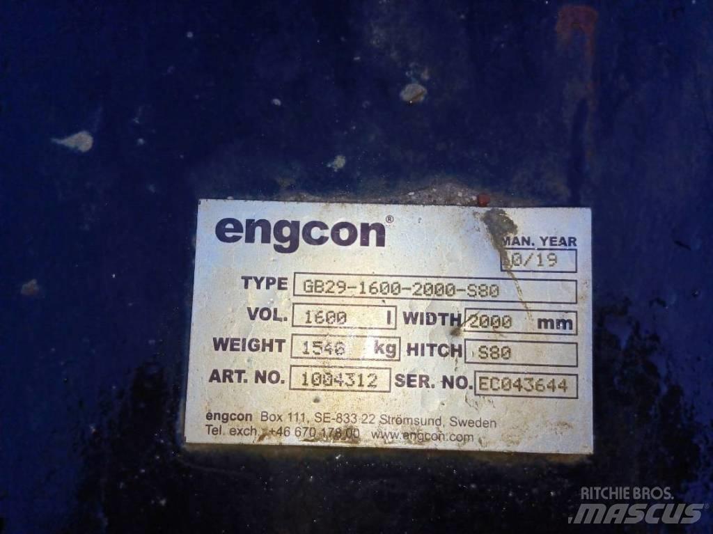 Engcon svenskerskovl 挖斗