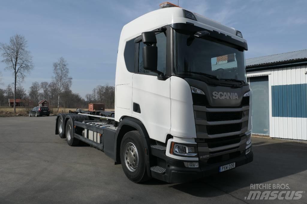 Scania R500 B6x2nb 工程吊钩车