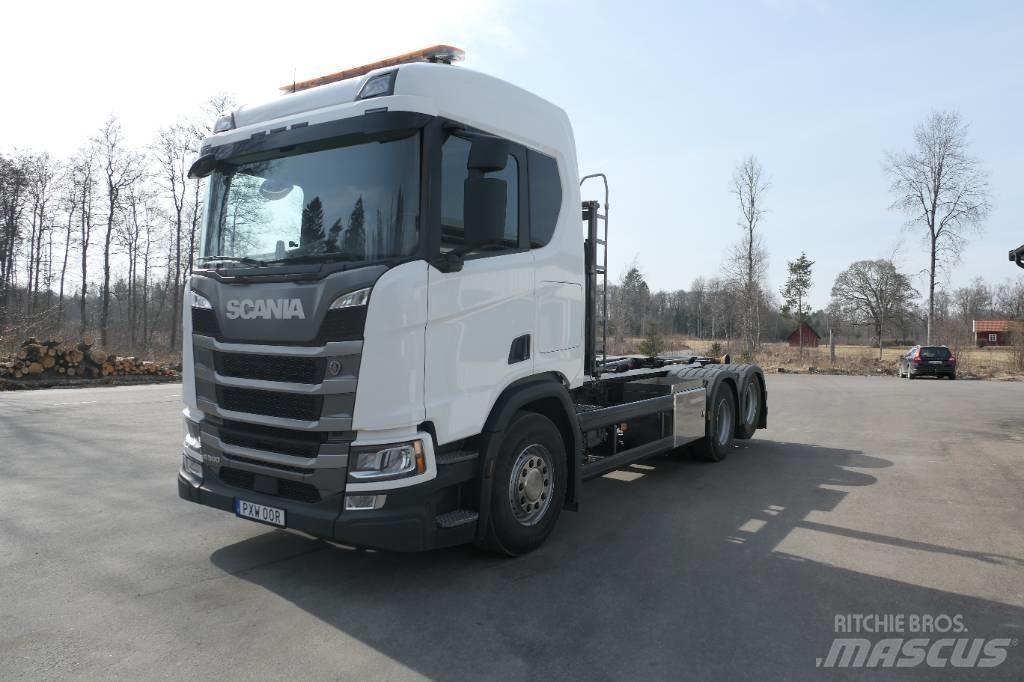 Scania R500 B6x2nb 工程吊钩车