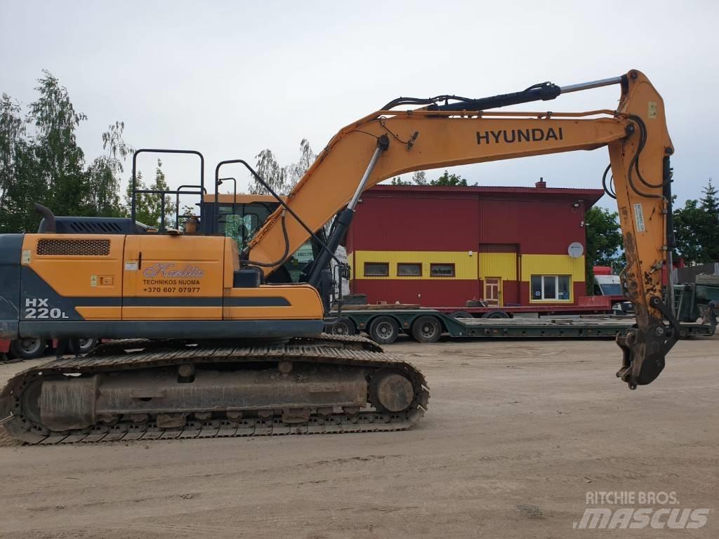 Hyundai HX 220 L 履带挖掘机