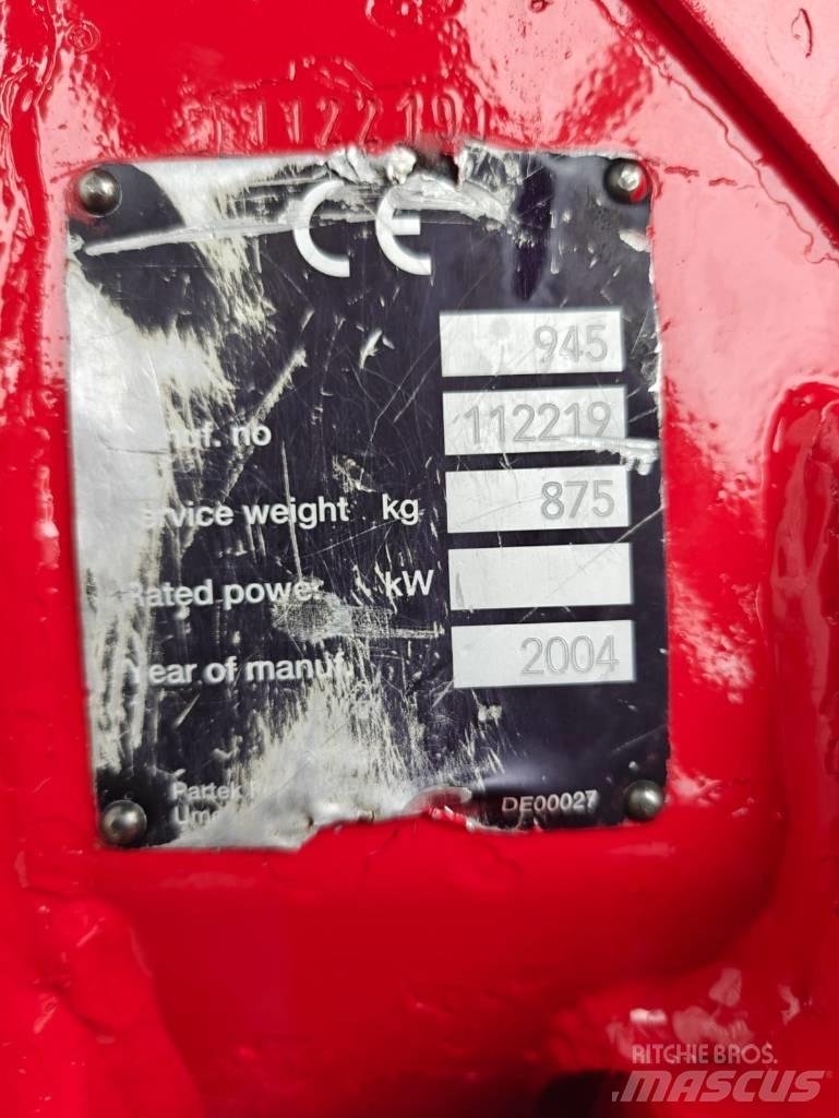 Valmet 945.1 收割机机箱