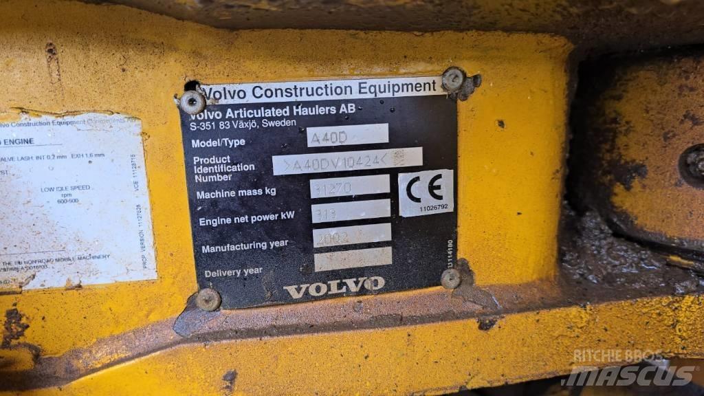 Volvo A 40 D 铰接式自卸车
