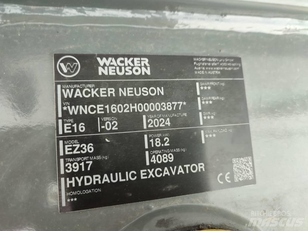 Wacker Neuson EZ 36 小型挖掘机