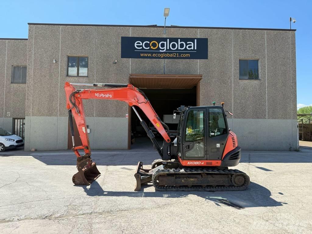 Kubota KX 080-4 中型挖掘机