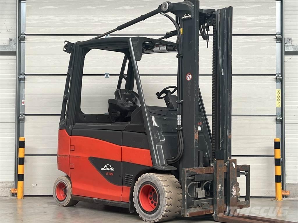 Linde E35HL-01 电动叉车