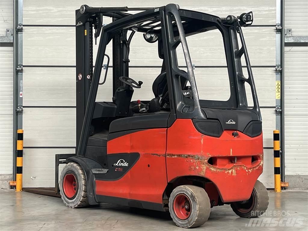 Linde E35HL-01 电动叉车