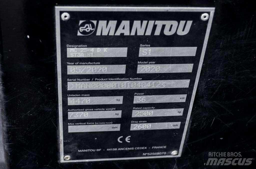 Manitou MC 25-4 D 柴油叉车