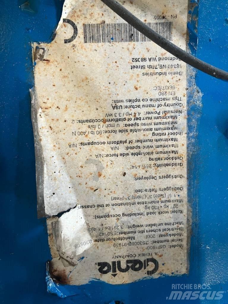 Genie GS 1930 剪叉式升降机