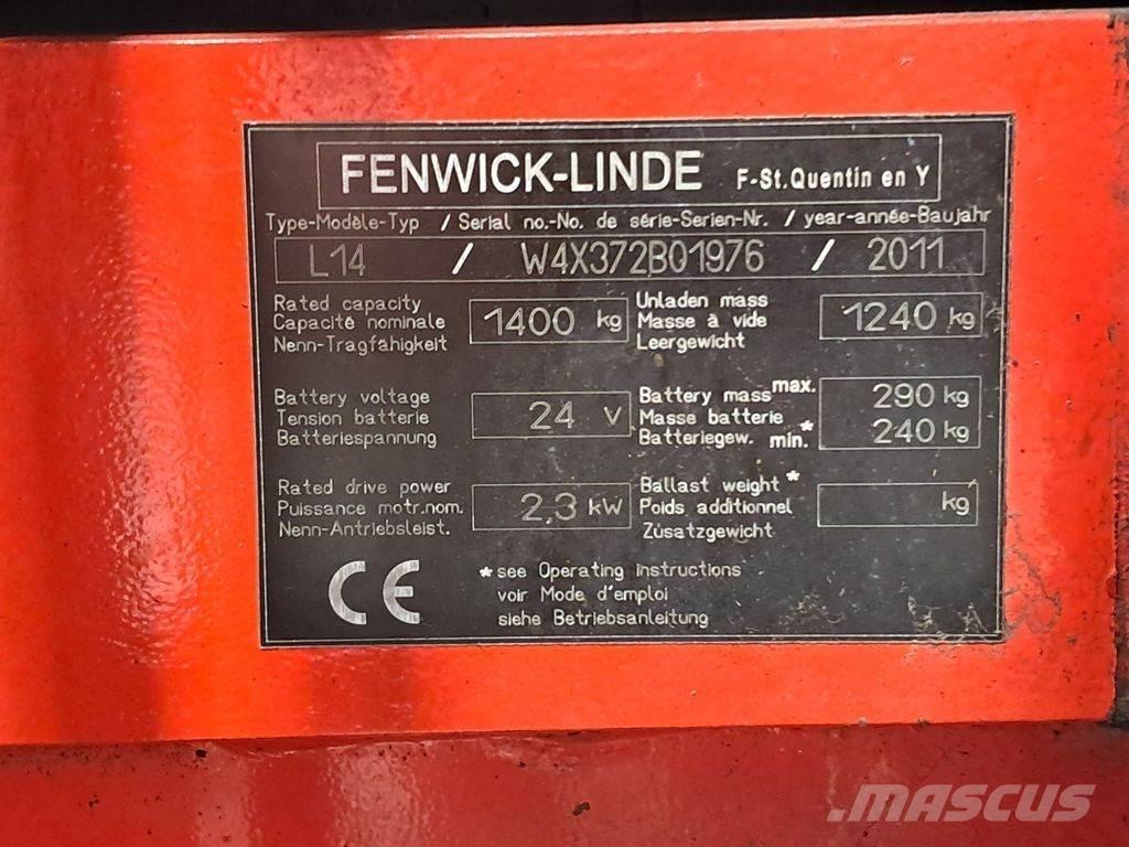 Linde L14 手推堆垛车