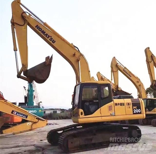 Komatsu pc200-7 履带挖掘机