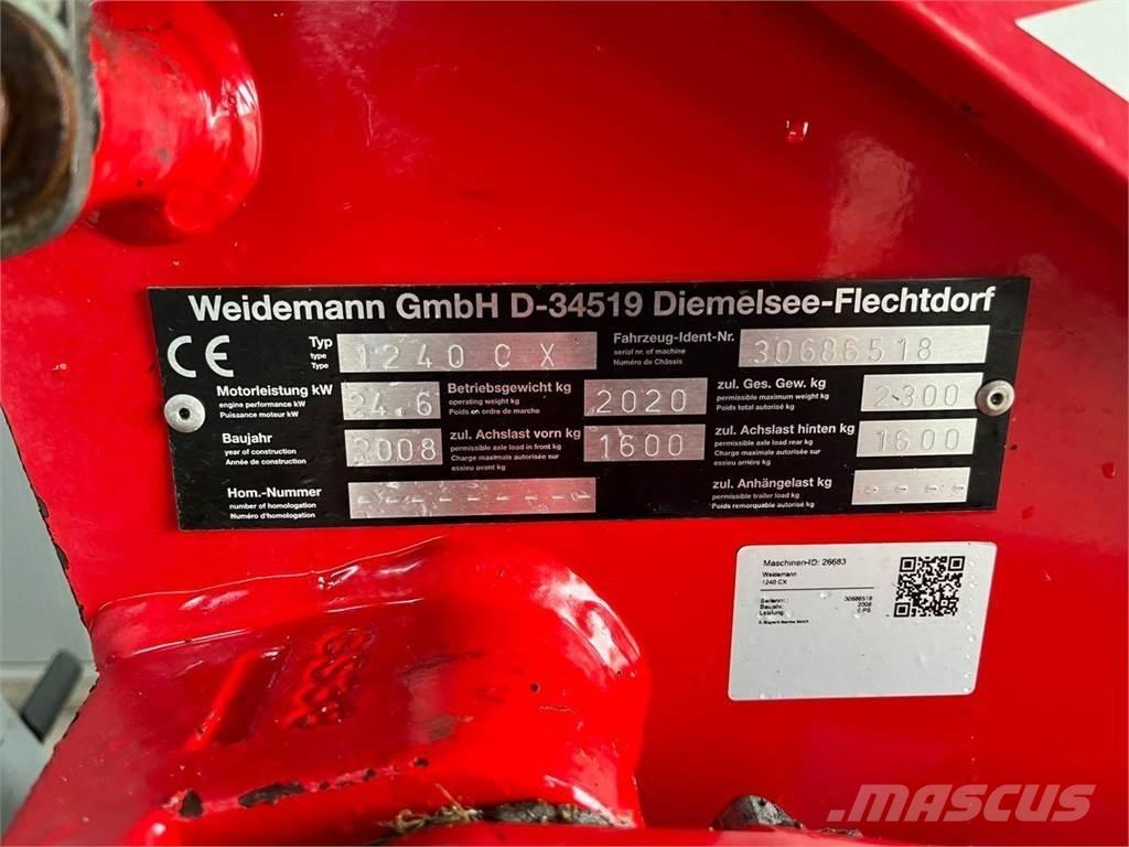 Weidemann 1240 CX 农业机械-其他