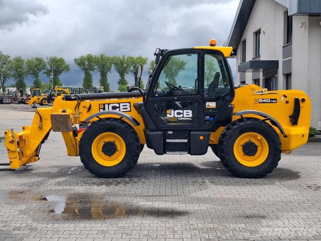 JCB 540-140 Hi Viz 伸缩臂叉装车|叉装车